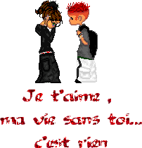 je t'aime ma vie sans toi c'est rien